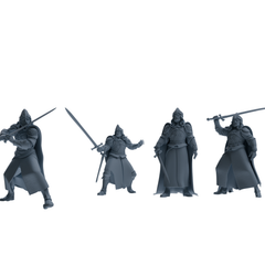 MRY-SFW SSTR300 Medieval King Battle Four-Person Group