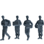 MRY-SFW SSTR243 Modern Army Logistics Soldier Carrying Four-Person Group