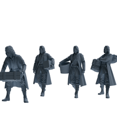 MRY-SFW SSTR270 Medieval Ranger Carrying Four-Person Group