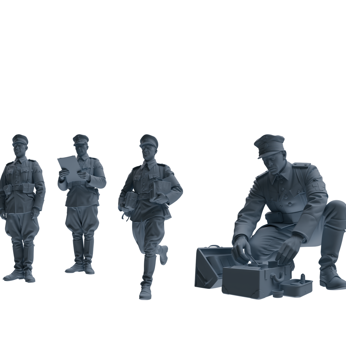 MRY-SFW SSTR255 WWI German Medic Four-Person Group