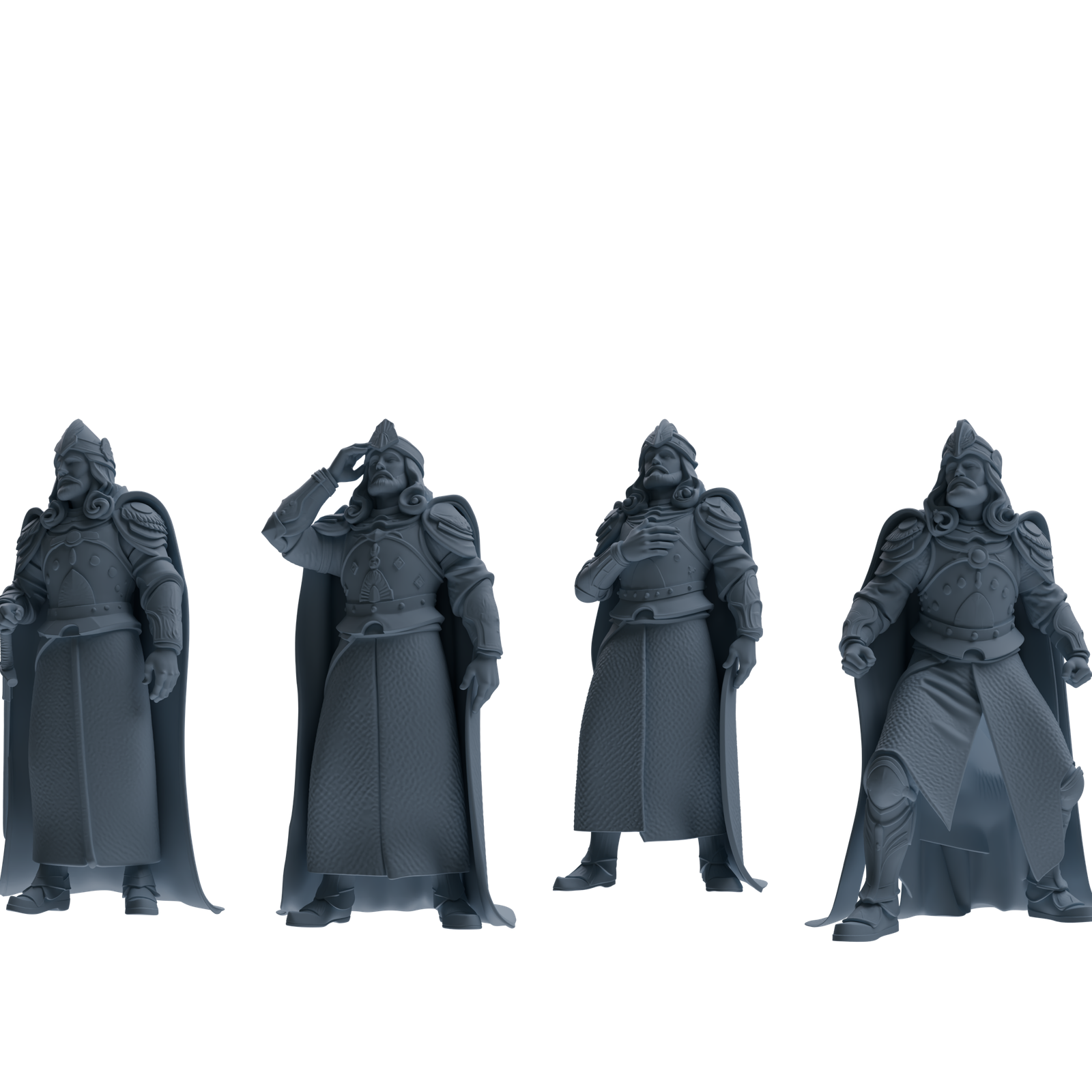 MRY-SFW SSTR301 Medieval King Garrison Four-Person Group