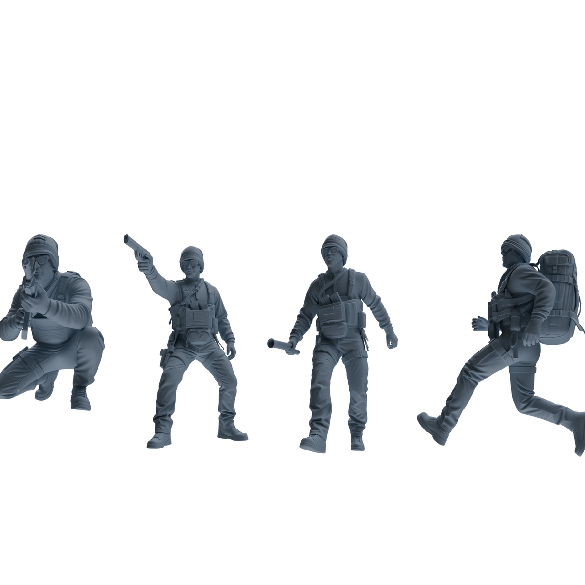 MRY-SFW SSTR391 Modern U.S. Special Forces Combat 2 Four-Person Group