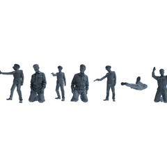 MRY-SFW LYGR655 China 1983 Strike Hard Campaign Seven-Person Punishment Group 3D Printed Resin Model Kit by SSMODEL