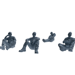 MRY-SFW SSTR385 Modern U.S. Special Forces Rest 2 Four-Person Group