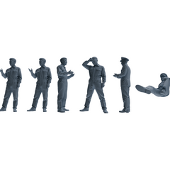 MRY-SFW LYGR657 China 1983 Strike Hard Campaign Six-Person Daily Routine 2 3D Printed Resin Model Kit by SSMODEL