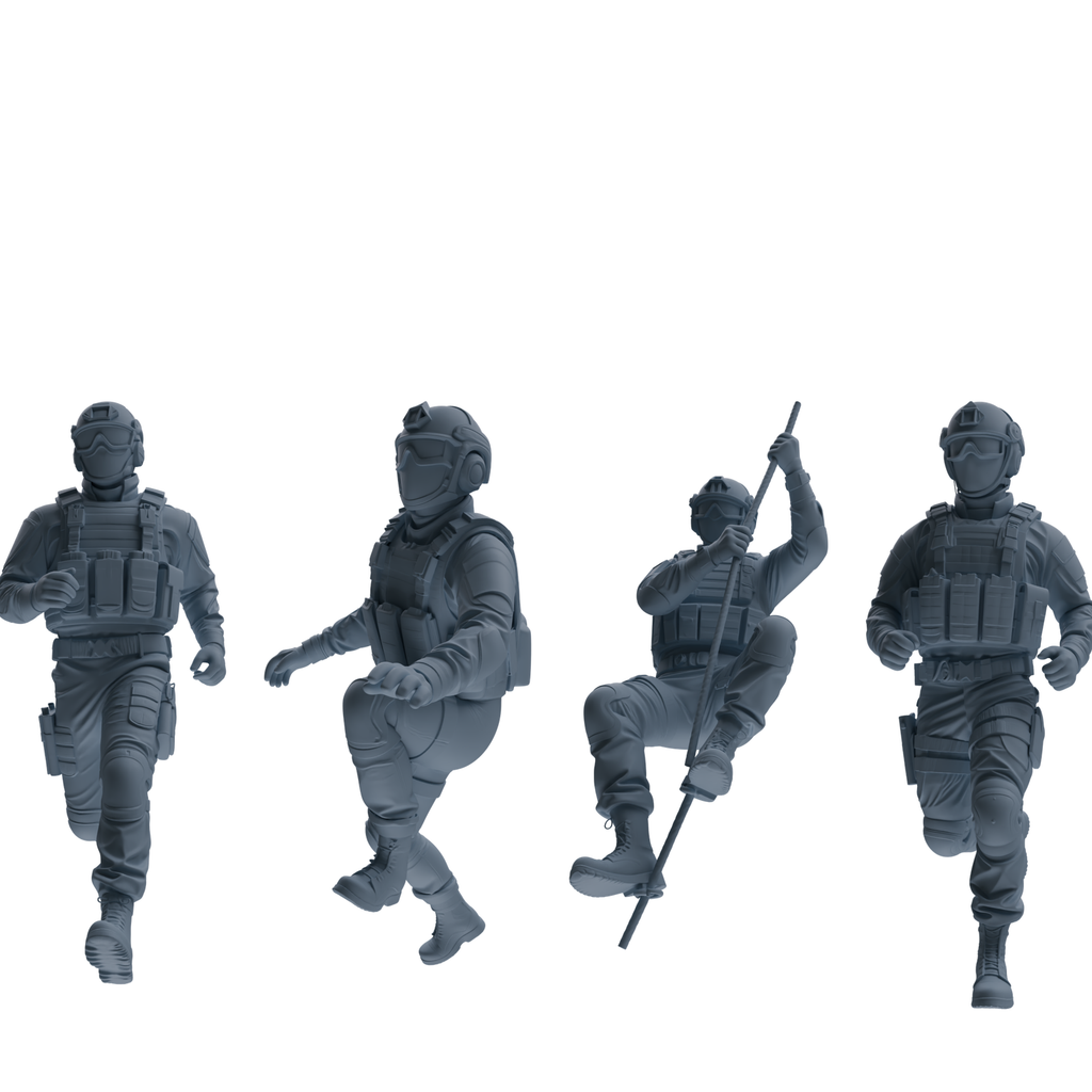 MRY-SFW SSTR356 Modern American Mercenary Training Four-Person Group
