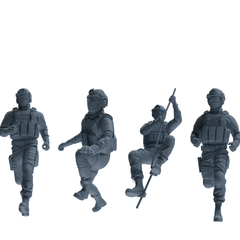 MRY-SFW SSTR356 Modern American Mercenary Training Four-Person Group