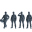 MRY-SFW SSTR389 Modern U.S. Special Forces Garrison Four-Person Group