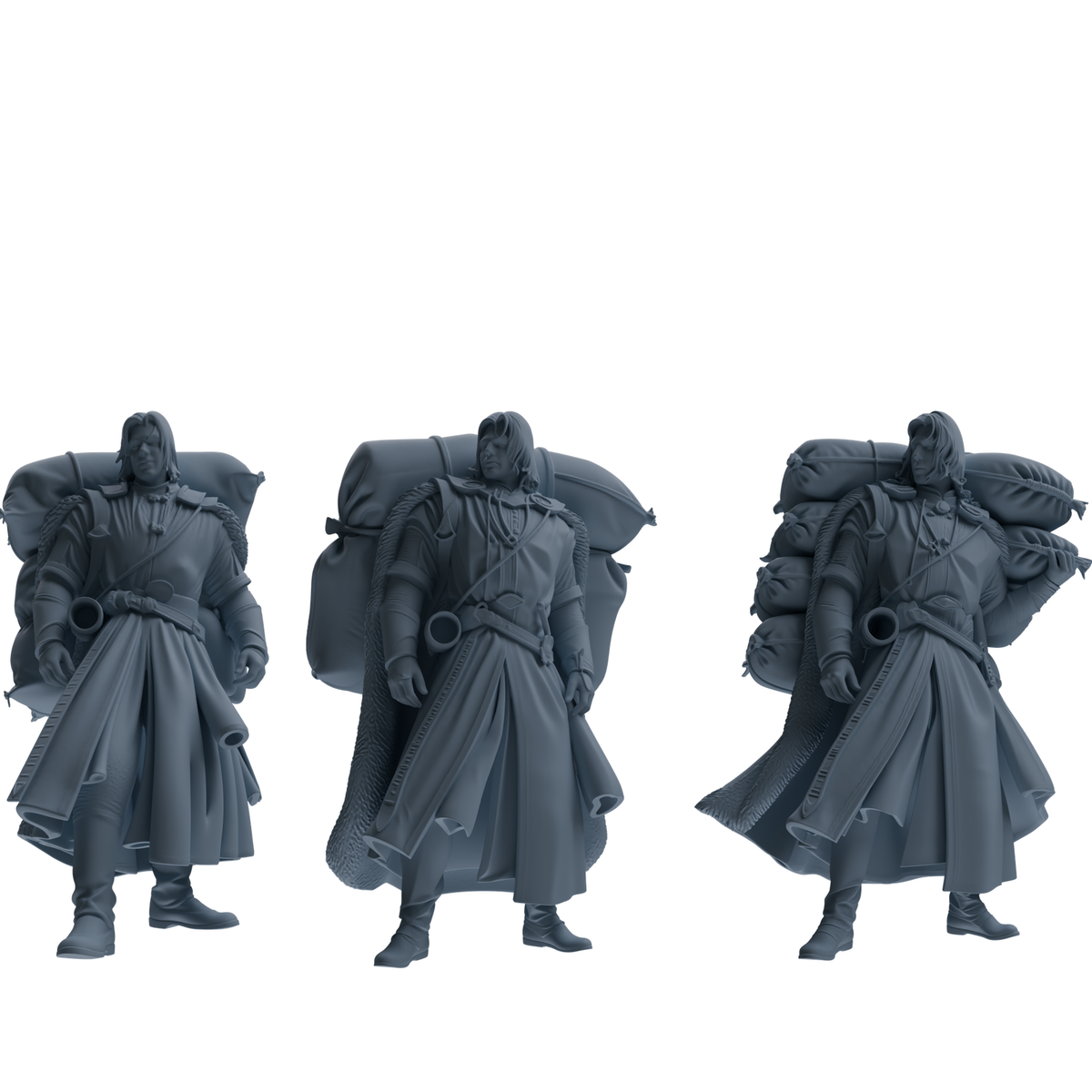 MRY-SFW SSTR279 Medieval Prince Carrying Three-Person Group