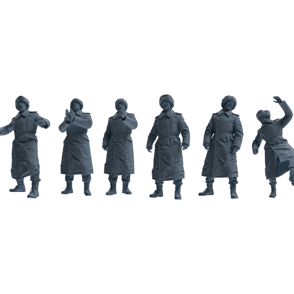MRY-SFW LYGR641 WWII Soviet Six-Person Entertainment 3D Printed Resin Model Kit by SSMODEL