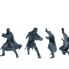 MRY-SFW SSTR303 Medieval Elf-King Combat Four-Person Group