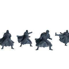 MRY-SFW SSTR280 Medieval Prince Combat Four-Person Group