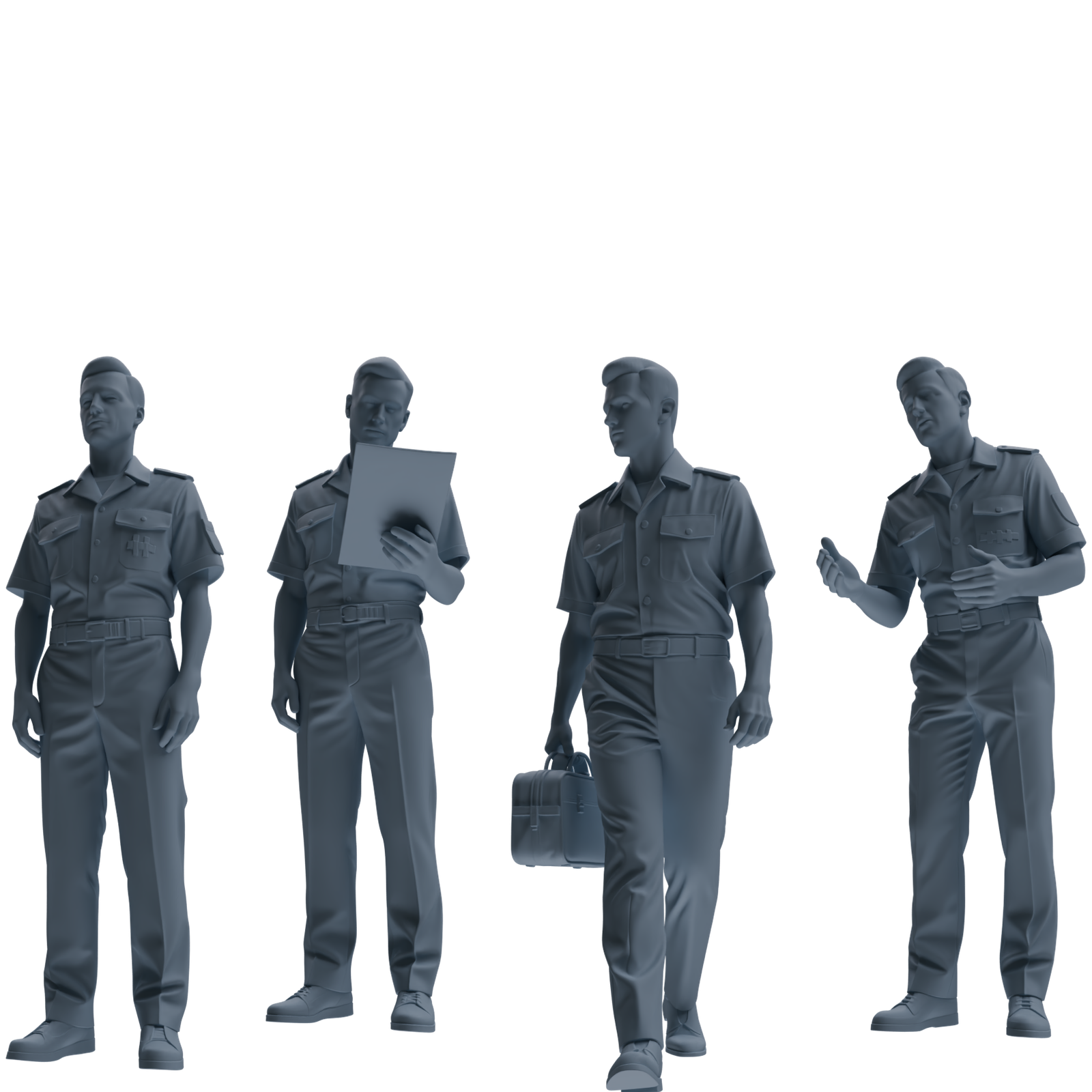 MRY-SFW SSTR235 Modern German Army Medic Four-Person Group