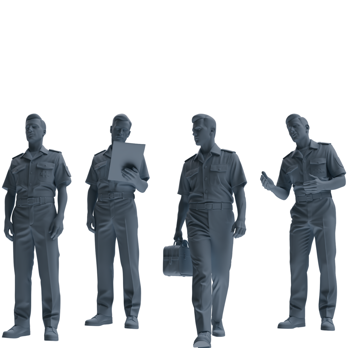 MRY-SFW SSTR235 Modern German Army Medic Four-Person Group