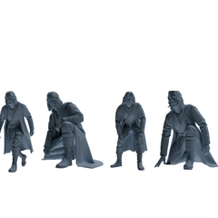MRY-SFW SSTR273 Medieval Ranger Ambush Four-Person Group