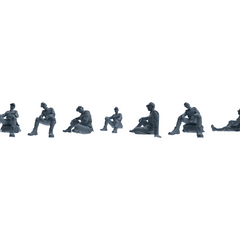 MRY-SFW LYGR634 WWII Japanese Army Seven-Person Rest 3D Printed Resin Model Kit by SSMODEL