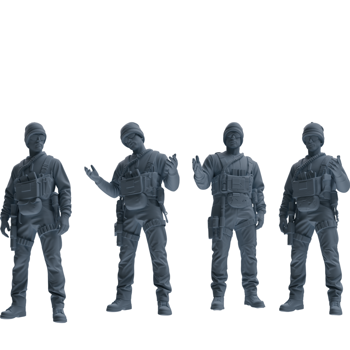 MRY-SFW SSTR381 Modern U.S. Special Forces Conversation 2 Four-Person Group