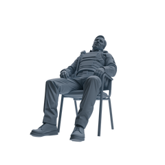 MRY-SFW SSTR125 Miniatures Soldier Model Kit Boston Attack Modern Boston Police Four-Person Rest Group