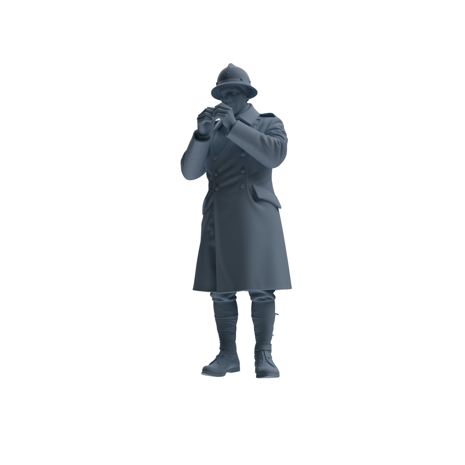 MRY-SFW SSTR260 WWI French Army Logistics Soldier Picnic Four-Person Group
