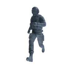 MRY-SFW SSTR349 Modern American Mercenary Rescue Four-Person Group