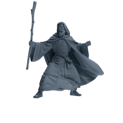MRY-SFW SSTR292 Medieval Merlin Wizard Battle Four-Person Group
