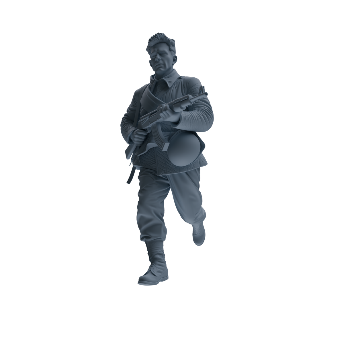MRY-SFW SSTR106 Miniatures Soldier Model Kit Enemy at Stalingrad WWII Soviet Soldiers Frontline Four-Person Group — detail view 2