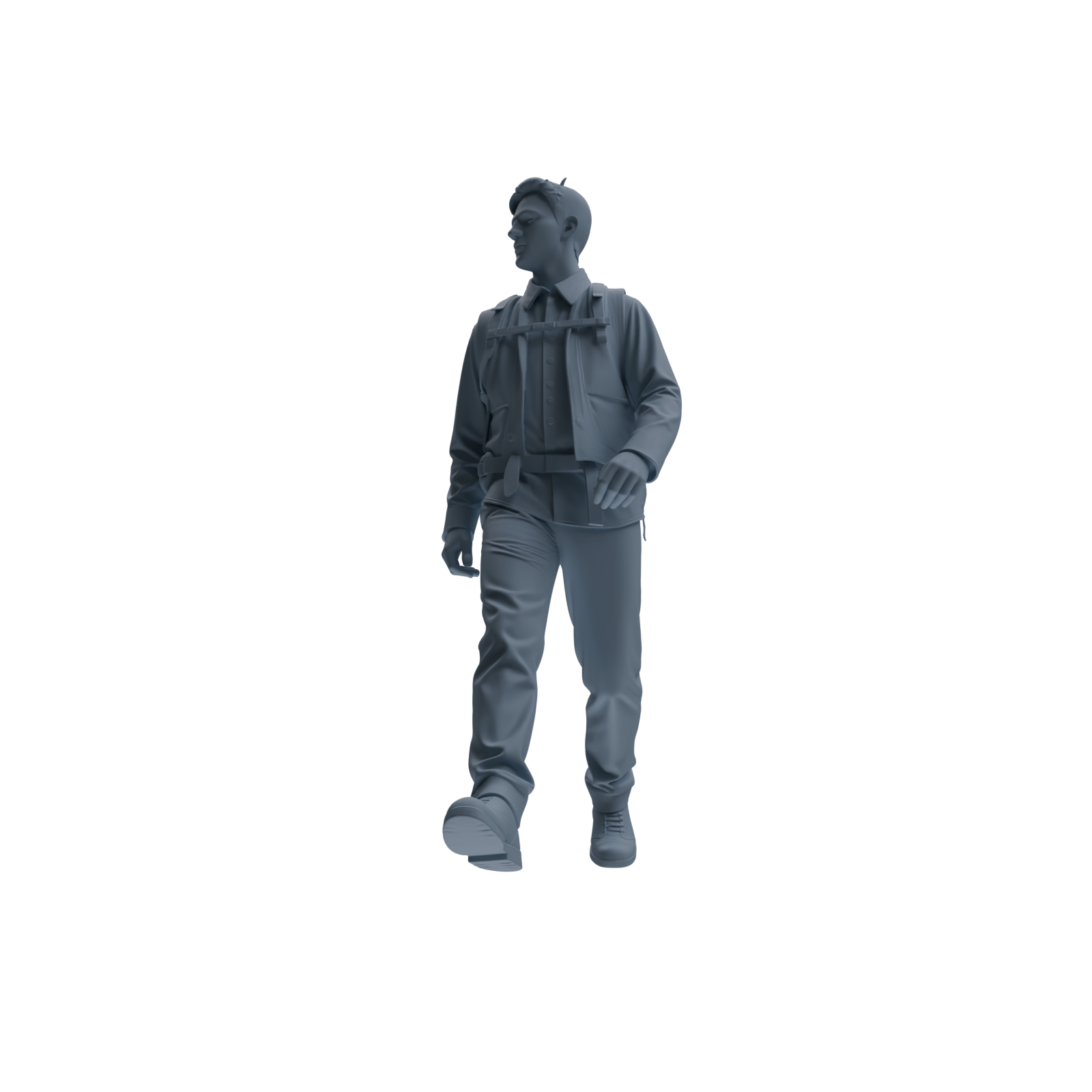 MRY-SFW SSTR139 Miniatures Soldier Model Kit War of Hyenas Modern Canadian Army Four-Person Hiking Group 2