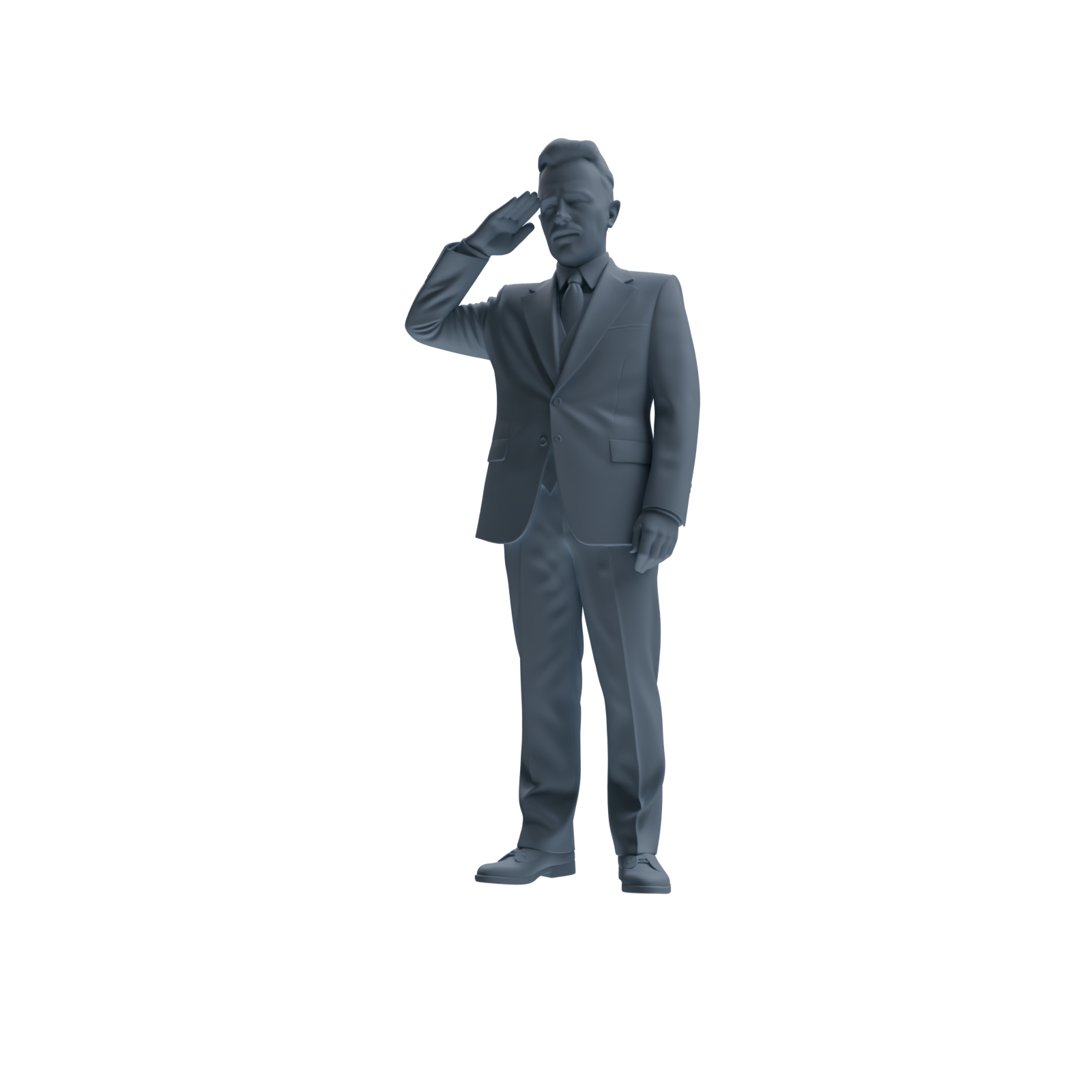 MRY-SFW SSTR117 Miniatures Soldier Model Kit Boston Attack Modern Boston Police Four-Person Saluting Group 1