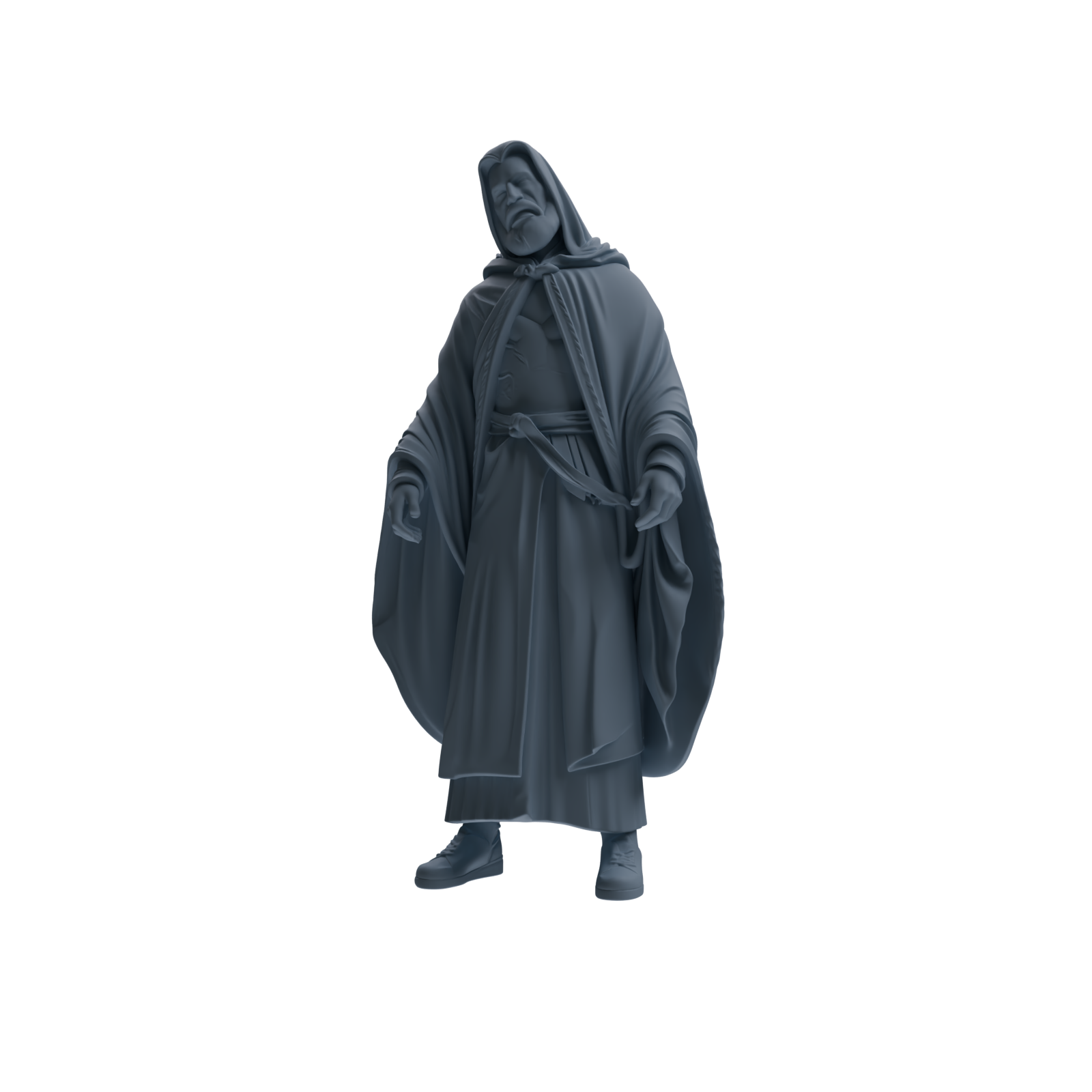 MRY-SFW SSTR288 Medieval Merlin Wizard Conversation Four-Person Group