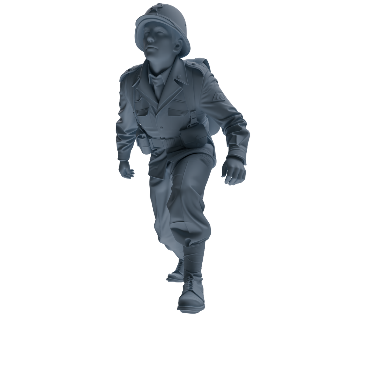 MRY-SFW SSTR064 Miniatures Soldier Model Kit Hacksaw Ridge Rescue Story WWII U.S. Army Three-Person Support Group — detail view 3