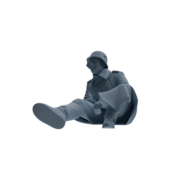 MRY-SFW SSTR216 WWII German Wounded Soldiers Four-Person Group