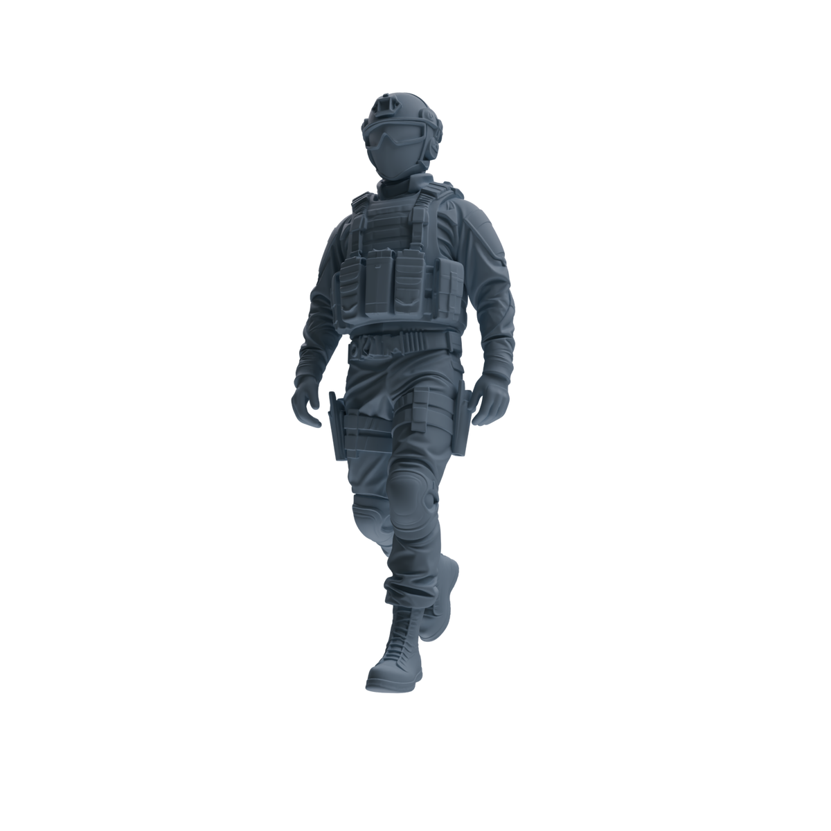 MRY-SFW SSTR354 Modern American Mercenary Patrol Four-Person Group — detail view 3