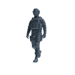 MRY-SFW SSTR354 Modern American Mercenary Patrol Four-Person Group