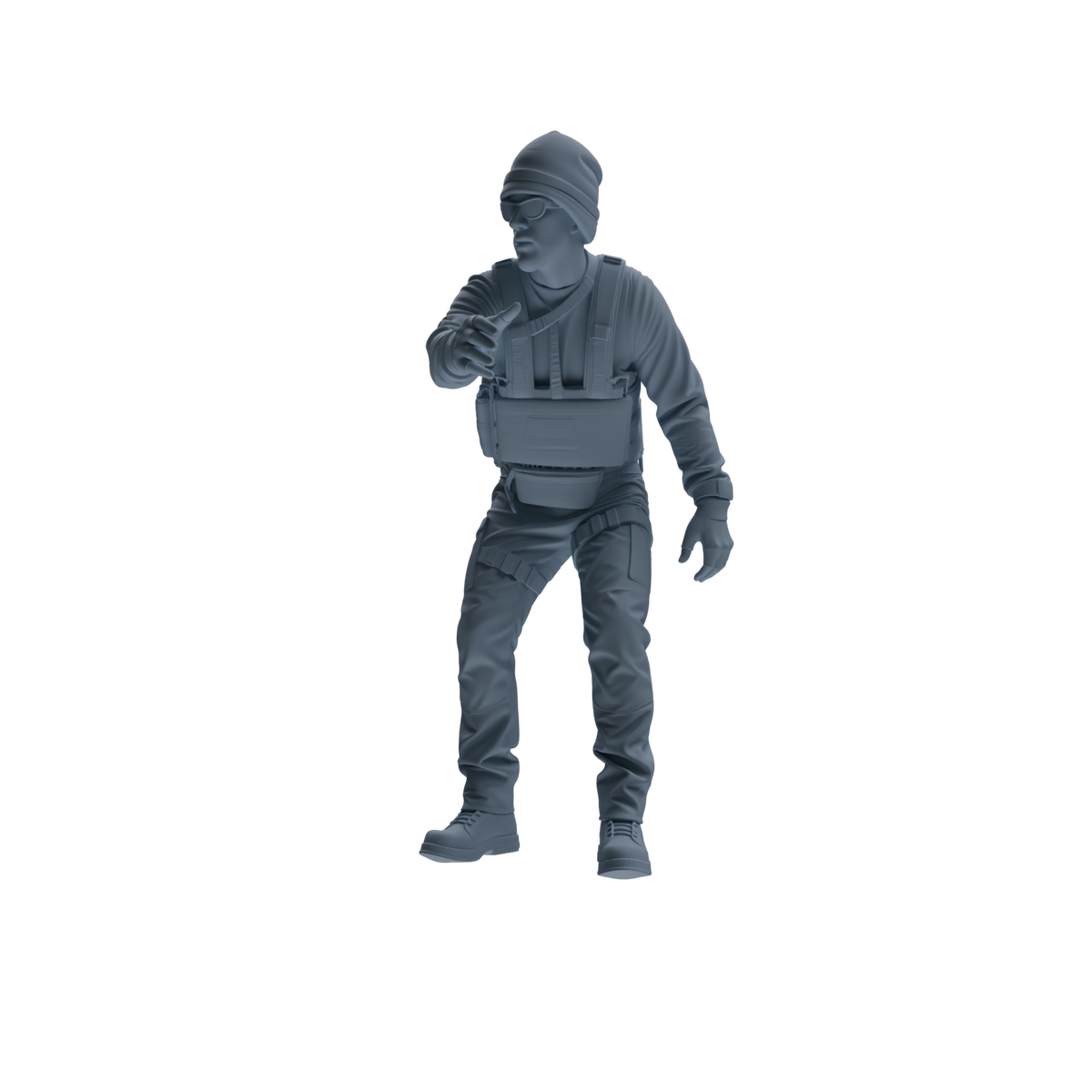 MRY-SFW SSTR384 Modern U.S. Special Forces Rest Four-Person Group — detail view 3