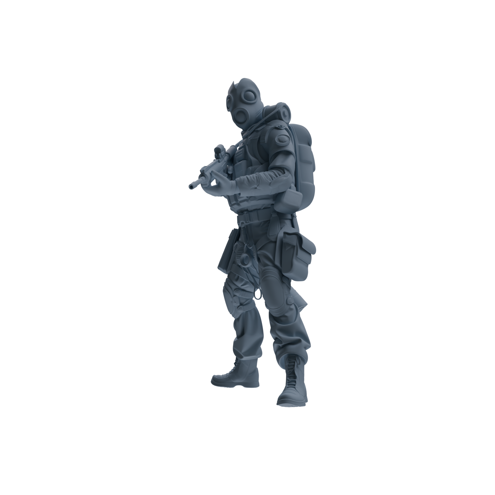 MRY-SFW SSTR342 Modern Counter-Terrorism SWAT Breacher Combat 3 Three-Person Group