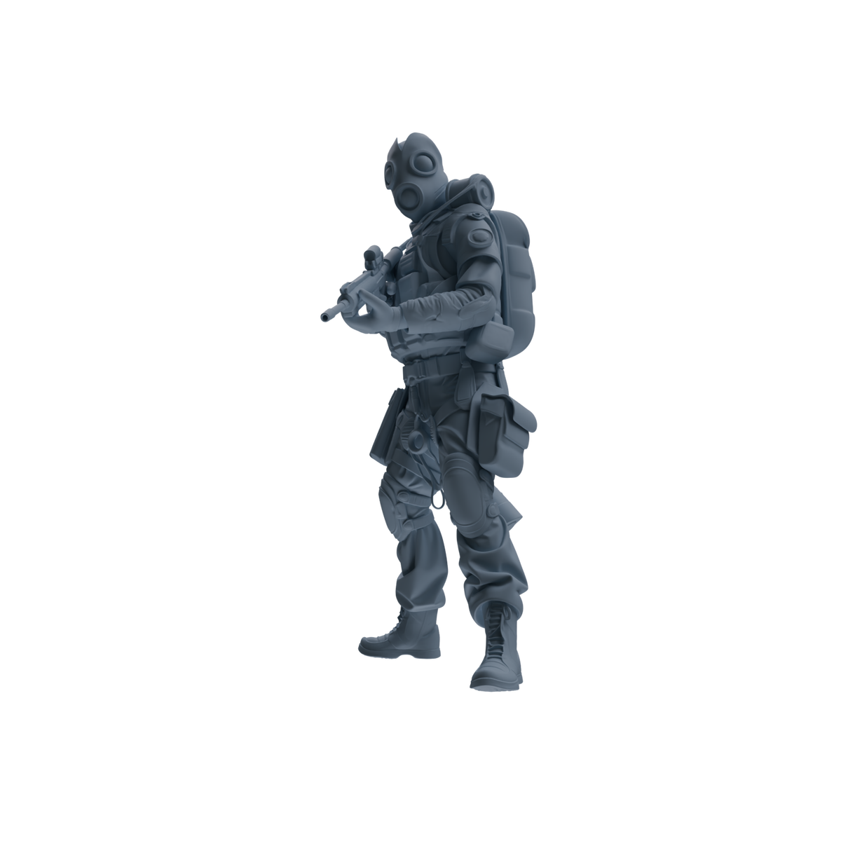 MRY-SFW SSTR342 Modern Counter-Terrorism SWAT Breacher Combat 3 Three-Person Group — detail view 2