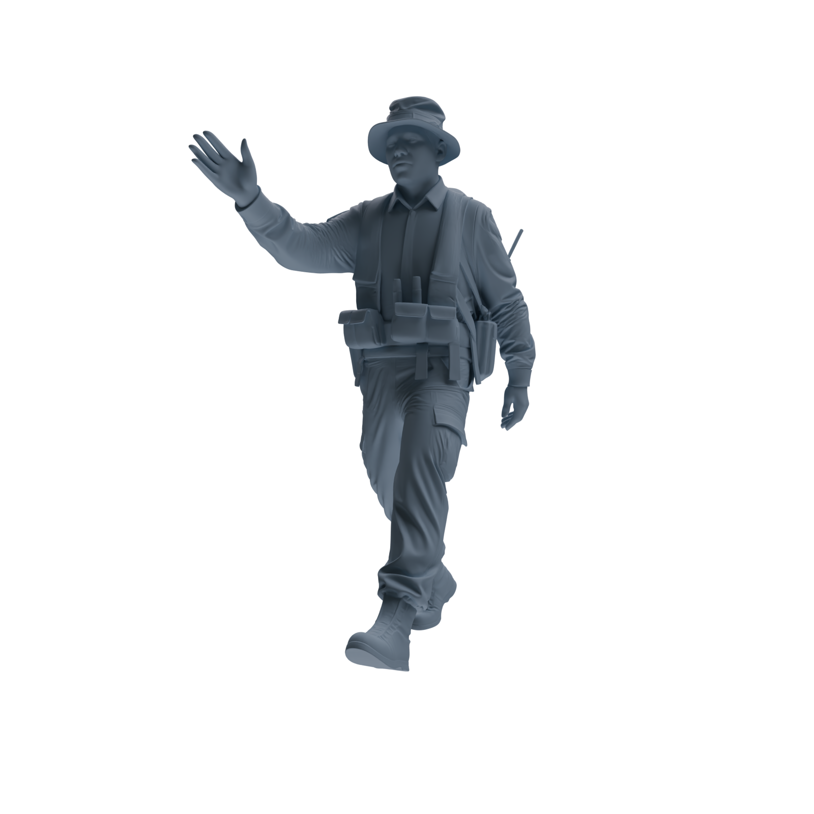 MRY-SFW SSTR146 Miniatures Soldier Model Kit War of Hyenas Modern Canadian Army Four-Person Tactics Group