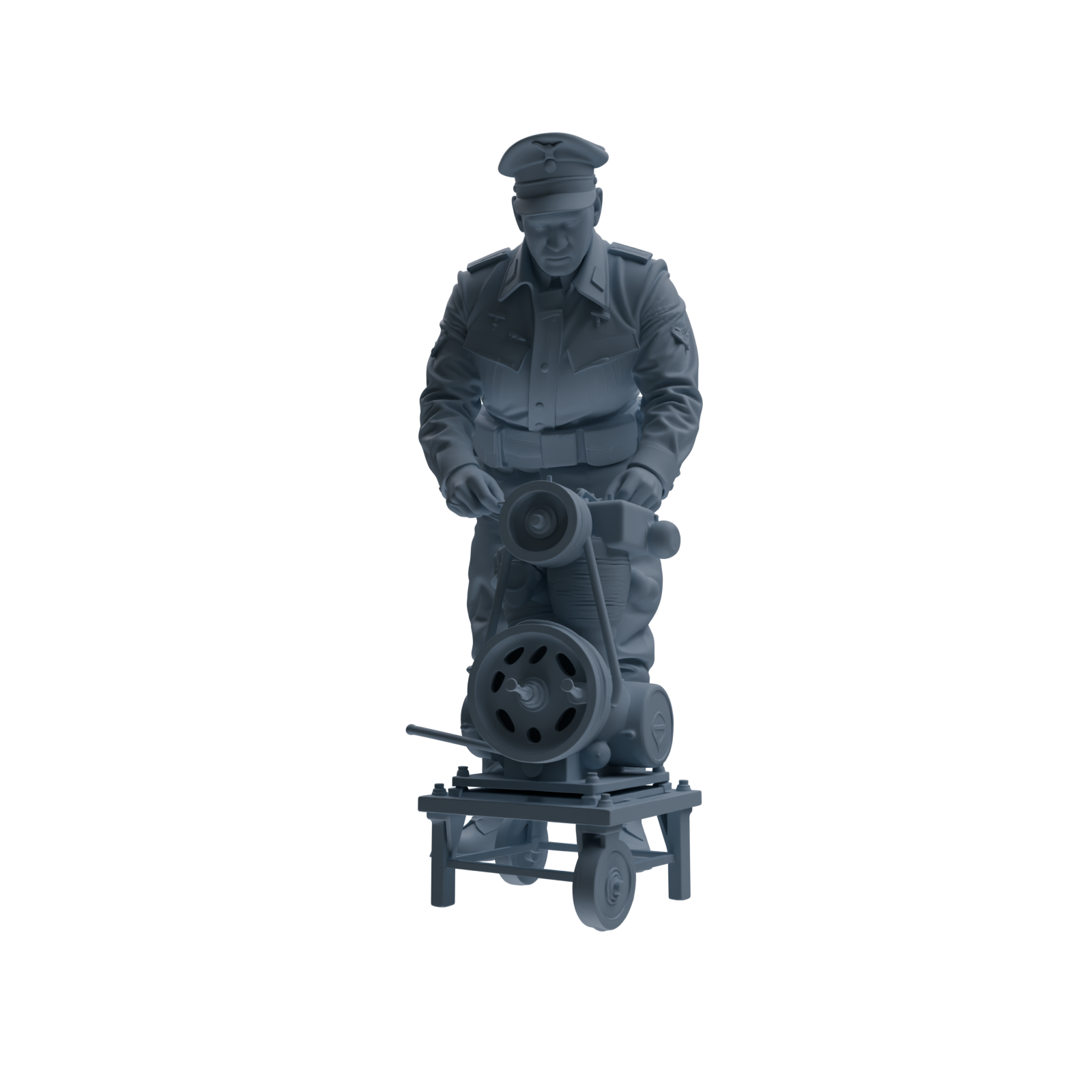 MRY-SFW SSTR252 WWI British Army Logistics Soldier Maintenance Four-Person Group