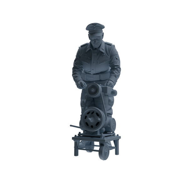 MRY-SFW SSTR252 WWI British Army Logistics Soldier Maintenance Four-Person Group