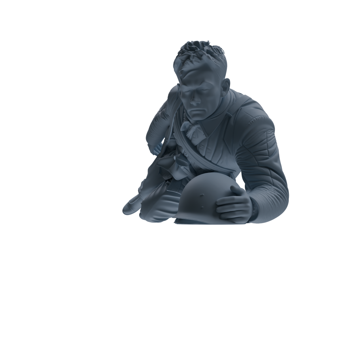 MRY-SFW SSTR108 Miniatures Soldier Model Kit Enemy at Stalingrad WWII Soviet Soldiers Resting Six-Person Group — detail view 3