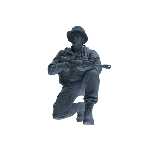 MRY-SFW SSTR140 Miniatures Soldier Model Kit War of Hyenas Modern Canadian Army Four-Person Urban Combat Group