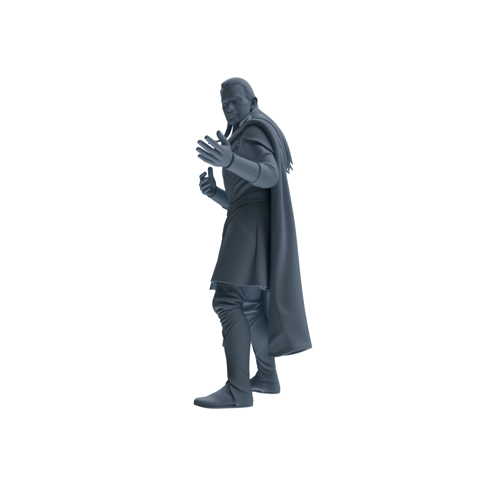 MRY-SFW SSTR305 Medieval Elf-King Conversation Four-Person Group