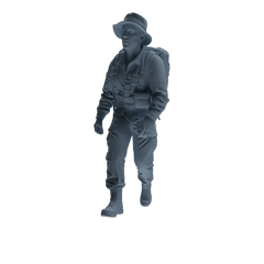 MRY-SFW SSTR138 Miniatures Soldier Model Kit War of Hyenas Modern Canadian Army Four-Person Hiking Group