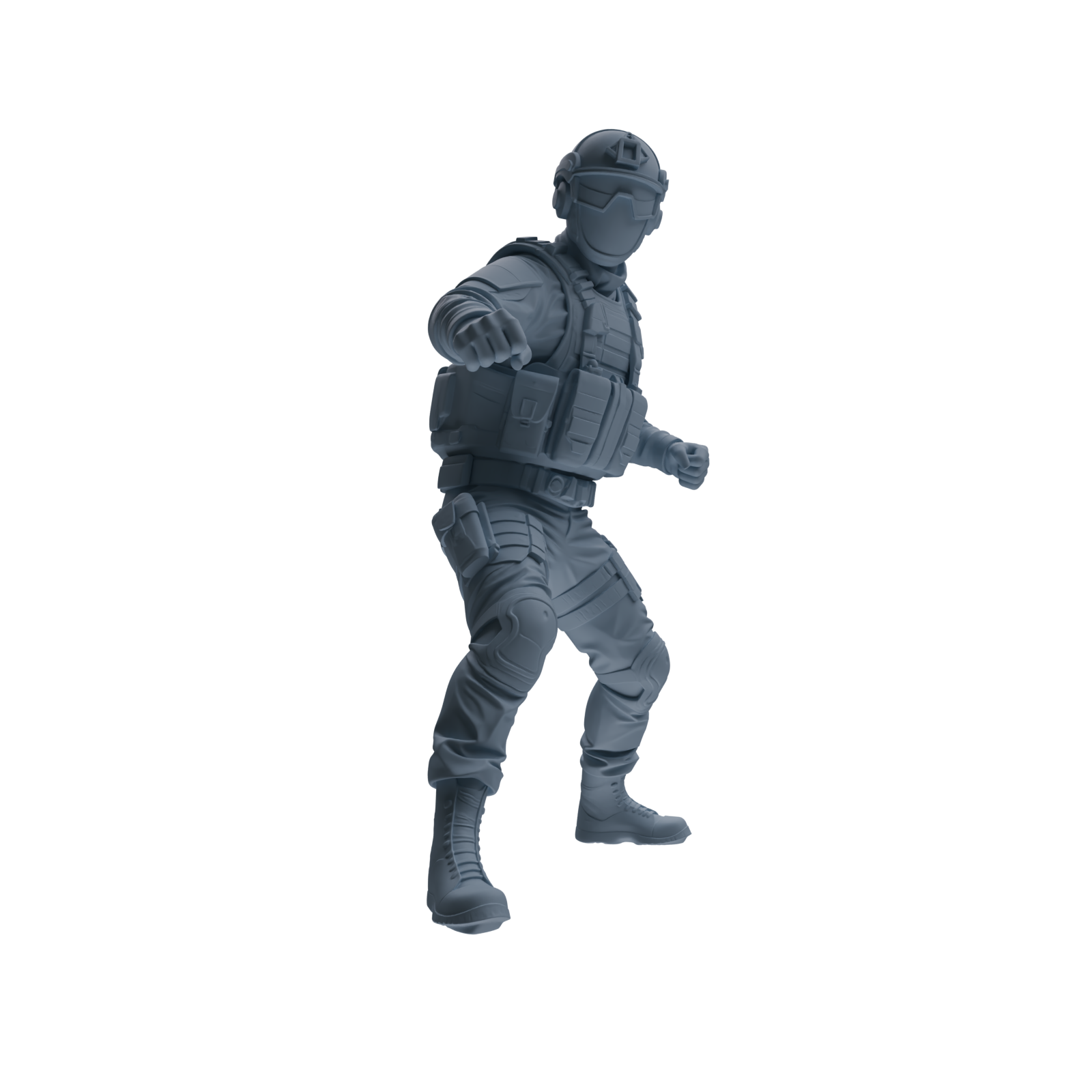 MRY-SFW SSTR346 Modern American Mercenary Combat Four-Person Group