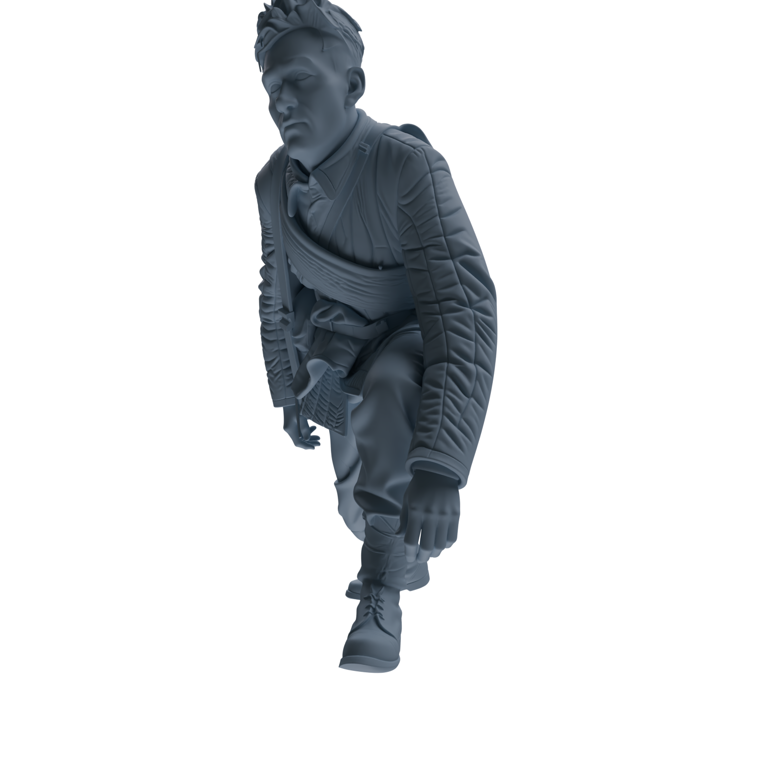 MRY-SFW SSTR105 Miniatures Soldier Model Kit Enemy at Stalingrad WWII Soviet Soldiers Ambush Six-Person Group