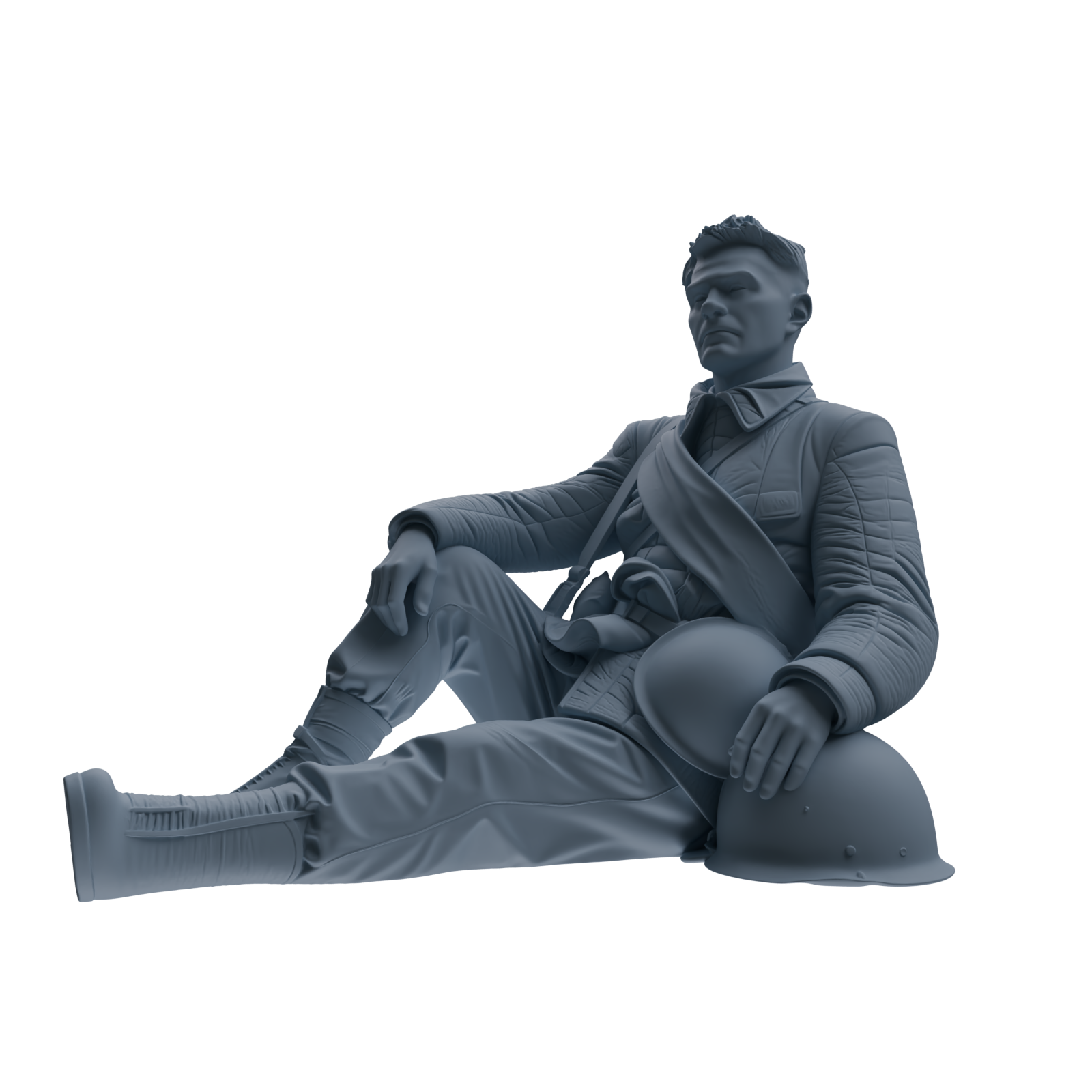 MRY-SFW SSTR107 Miniatures Soldier Model Kit Enemy at Stalingrad WWII Soviet Soldiers Reconnaissance Six-Person Group