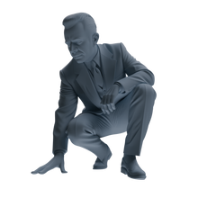 MRY-SFW SSTR124 Miniatures Soldier Model Kit Boston Attack Modern Boston Police Four-Person Reconnaissance Group 2