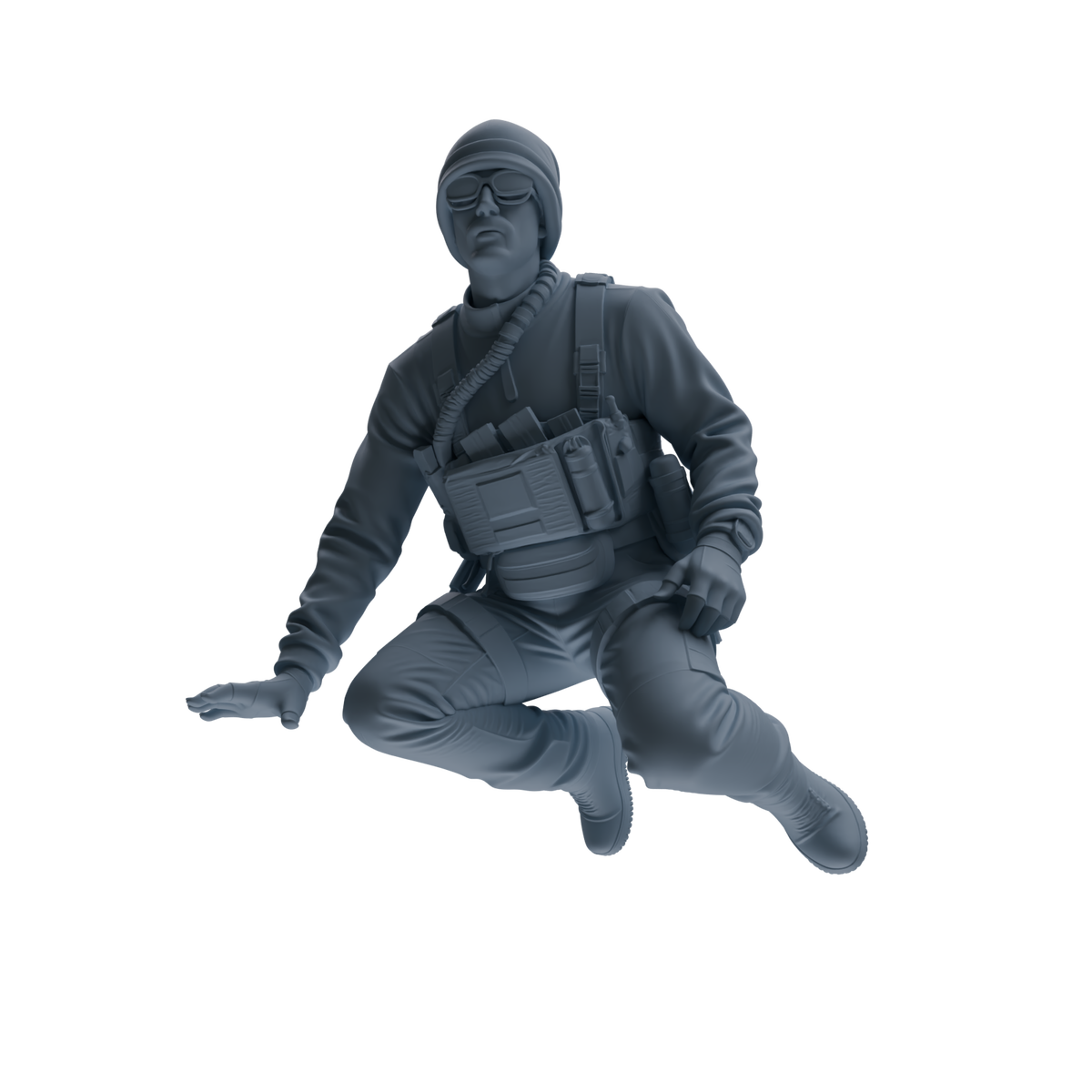 MRY-SFW SSTR383 Modern U.S. Special Forces Wounded Three-Person Group — detail view 3