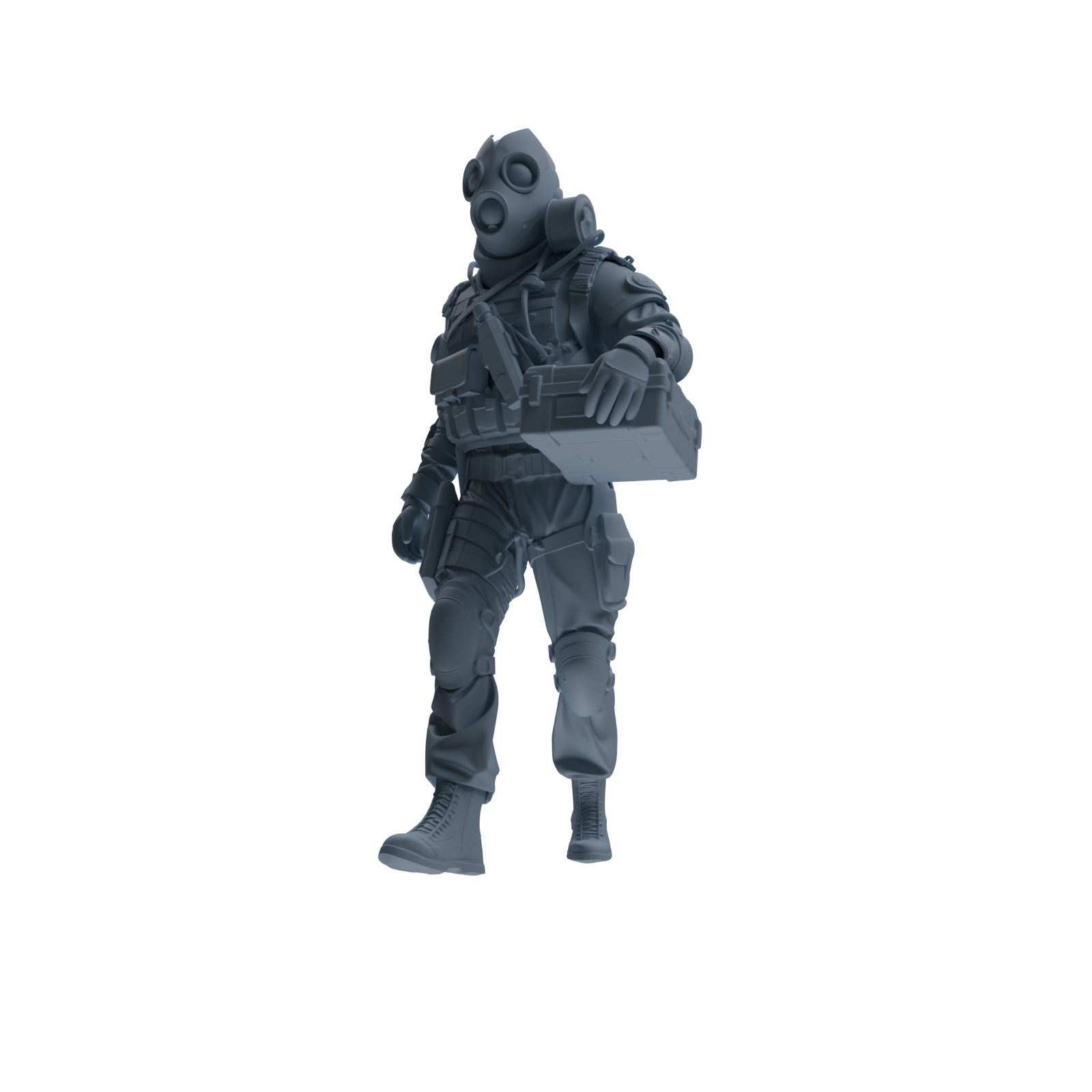MRY-SFW SSTR311  Modern Counter-Terrorism SWAT Breacher Logistics Four-Person Group