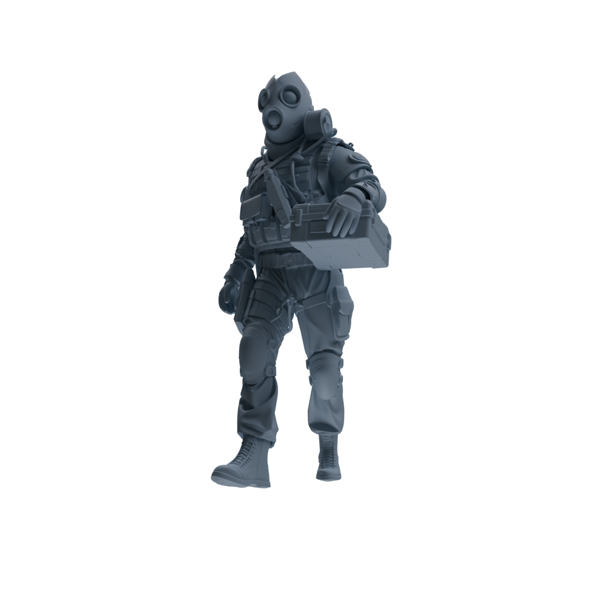 MRY-SFW SSTR311  Modern Counter-Terrorism SWAT Breacher Logistics Four-Person Group — detail view 3